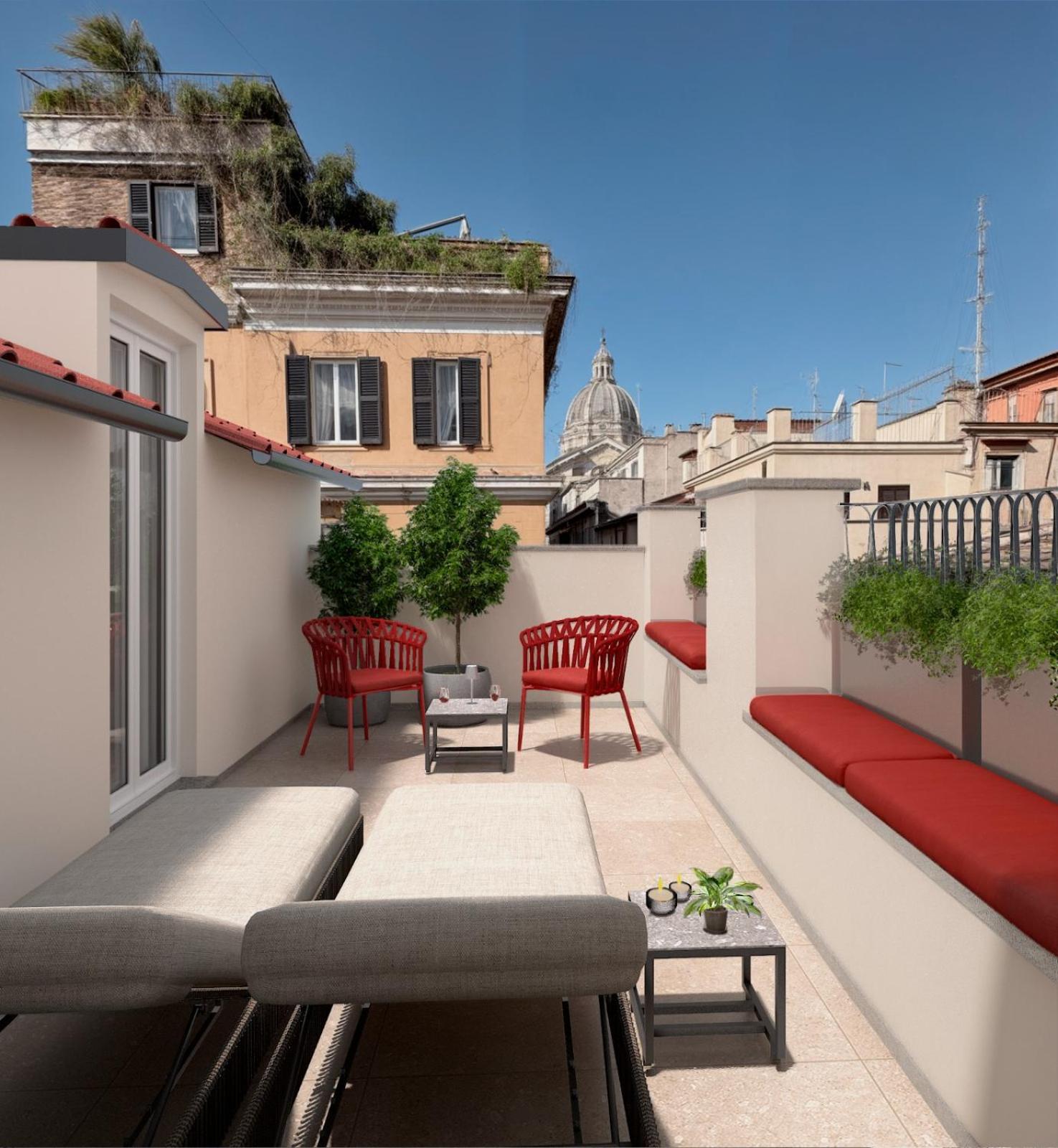 The Steps At Eitch Belsiana Hotel Rome Bagian luar foto